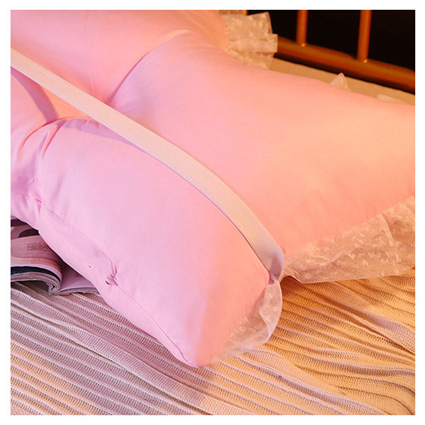 180Cm Pink Princess Headboard Pillow