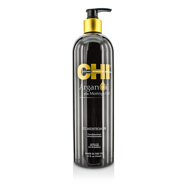 Chi Argan Oil Plus Moringa Oil Conditioner Paraben Free 739Ml