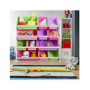 12 Bins Kids Toy Box Organiser Display Shelf Storage Rack Drawer