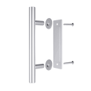 12 Inches Handle Sliding Flush Pull Wood Door Hardware Stainless Steel