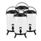 16L Stainless Steel Milk Tea Barrel With Faucet White