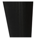 12oz Disposable Triple Wall Black Coffee Paper Cups With Lids