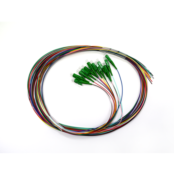 12 Pack Rainbow Fibre Pigtail Singlemode