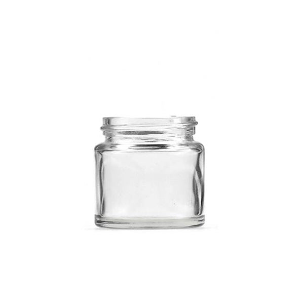 12 Pcs 200 Ml Flint Glass Jars Round Twist Lid
