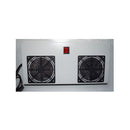 12Ru 600Mm Deep Grey Outdoor Wall Mount Ventilated Cabinet