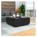 Coffee Table High Gloss 100x100x35cm
