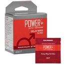 Power+ - Delay Wipes for Men - 10 Pack