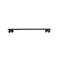 Universal Car Roof Rack Aluminium Cross Bars Adjustable 126Cm Black Upgraded