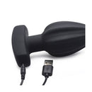13 Cm Ass Thumpers The Assterisk Black Vibrating Butt Plug With Remote