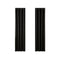 2X Blockout Curtains Blackout Window Curtain Eyelet Black Shine