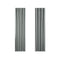 2X Blockout Curtains Blackout Window Curtain Eyelet Shine Grey