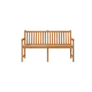 150 Cm Garden Bench Solid Teak Wood