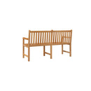 150 Cm Garden Bench Solid Teak Wood