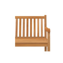 150 Cm Garden Bench Solid Teak Wood