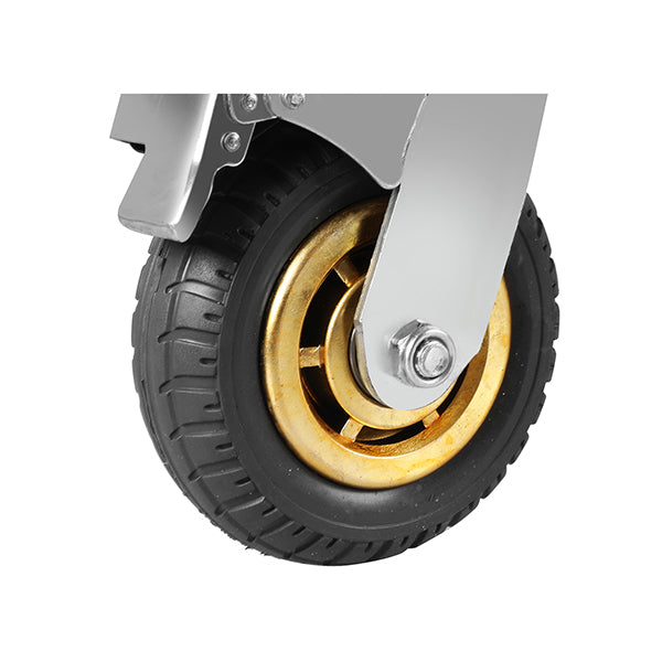 150 Mm Castor Wheels Heavy Duty Swivel Silent Caster Brakes