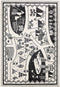 Black White Kids Camping Adventure Area Rug