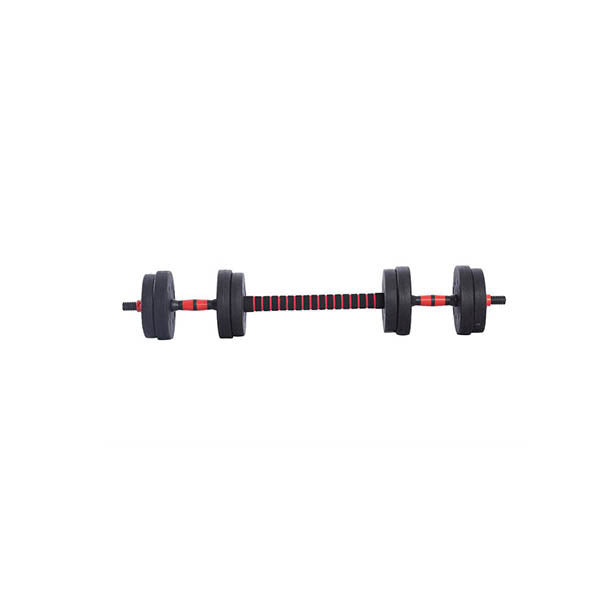 15Kg Dumbbells Barbell Weight Set Adjustable Rubber Home Gym Exercise