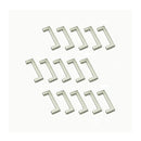15 Pack Stainless Steel Kitchen Cabinet Square Pull Door Handles