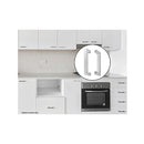 15 Pack Stainless Steel Kitchen Cabinet Square Pull Door Handles