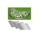 15 Pcs Flexible Lawn Fence Galvanised Steel