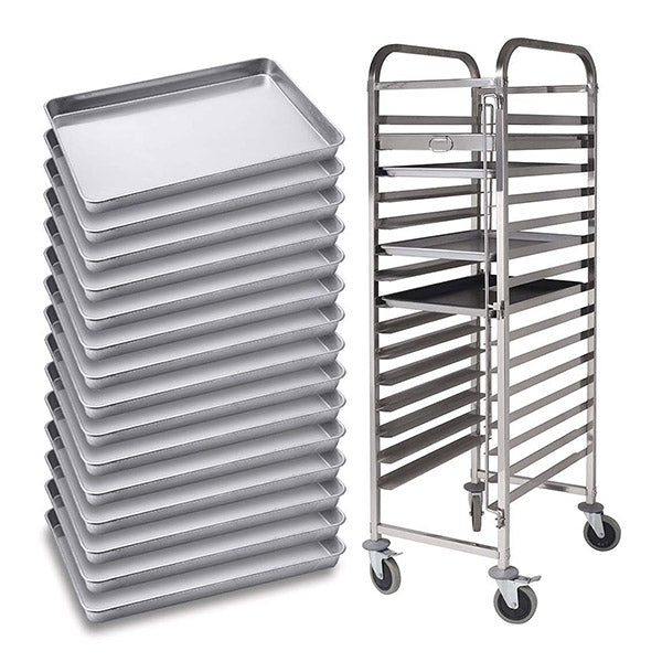15 Tier Gastronorm Trolley With Aluminum Pan