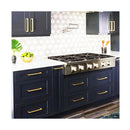 15X Brushed Brass Drawer Pulls Kitchen Cabinet Handles Gold Finish