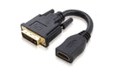 15Cm Dvi D M To Hdmi F Adapter Cable Male To Female