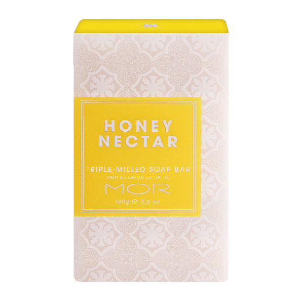 MOR 160G Triple Milled Soap Bar Honey Nectar