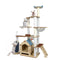 Cat Tree Scratching Post Scratcher Cats Tower Wood Condo Toys House