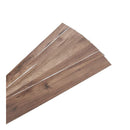 16 Pieces Black Walnut Wood Grain Self Adhesive Vinyl Floor Tiles
