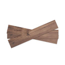 16 Pieces Black Walnut Wood Grain Self Adhesive Vinyl Floor Tiles