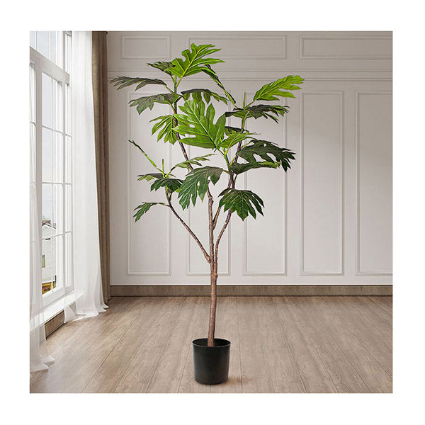 180Cm Artificial Natural Green Split Leaf Philodendron Tree