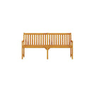 180 Cm Garden Bench Solid Acacia Wood