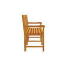 180 Cm Garden Bench Solid Acacia Wood