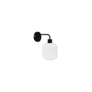 18 Cm Marconi Opal Glass Wall Sconce