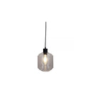 18 Cm Single Clear Glass Pendant