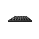 18 Pcs Fall Protection Tiles Rubber Black
