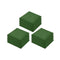 18 Pcs Rubber 50 X 50 X 3 Cm Green Fall Protection Tiles