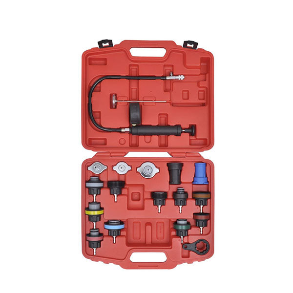 18 Pcs Radiator Pressure Tester Kit