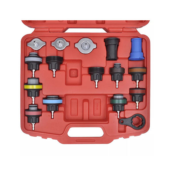 18 Pcs Radiator Pressure Tester Kit