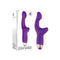 19 Cm Adam And Eve Silicone Rechargeable G Spot Vibrator Purple