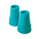 19Mm Rebotec Ferrules Crutch Tips Aqua Pairs