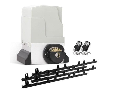 4-Rail Automatic Sliding Gate Opener - 1800kg with 2 Remote Controls