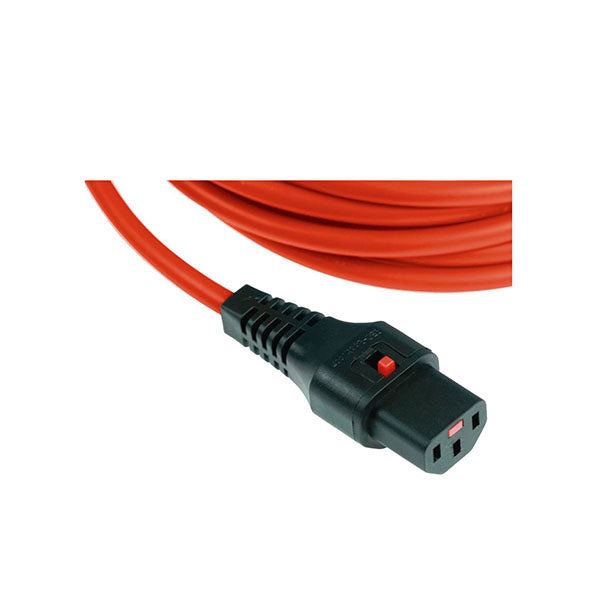 1M Lockable Red Cable