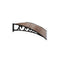 1mx4m DIY Door Canopy Brown