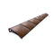 1mx6m DIY Door Canopy Brown