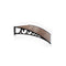 1mx6m DIY Door Canopy Brown