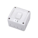 1 Pole 2 Way Weatherproof Single Switch 250V