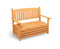 Wooden Outdoor Storage Bench