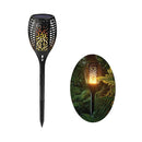 1X Solar Garden 51 Leds Torch Outdoor Flame Dancing Flickering Light